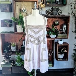 Urban Outfitters Chiffon and Lace Tunic